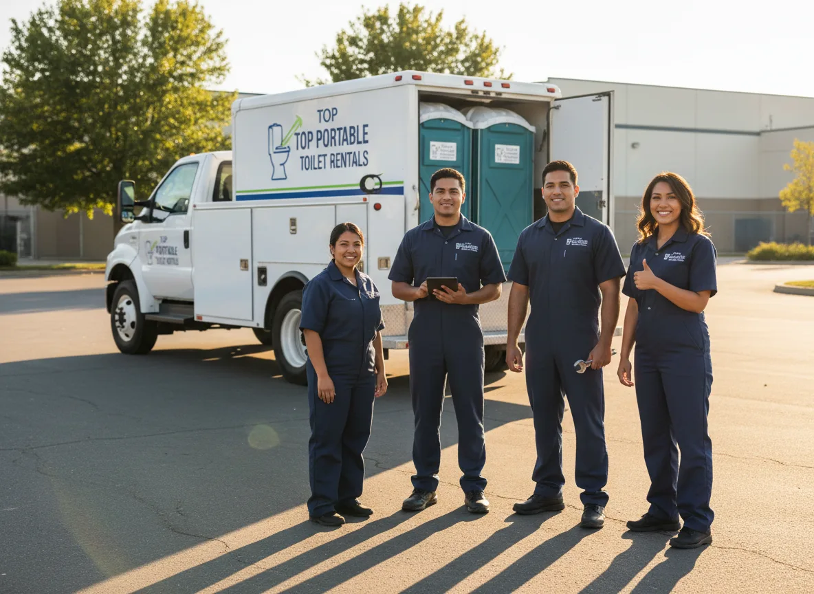 Short Term Porta Potty Rental company in Commiskey, IN